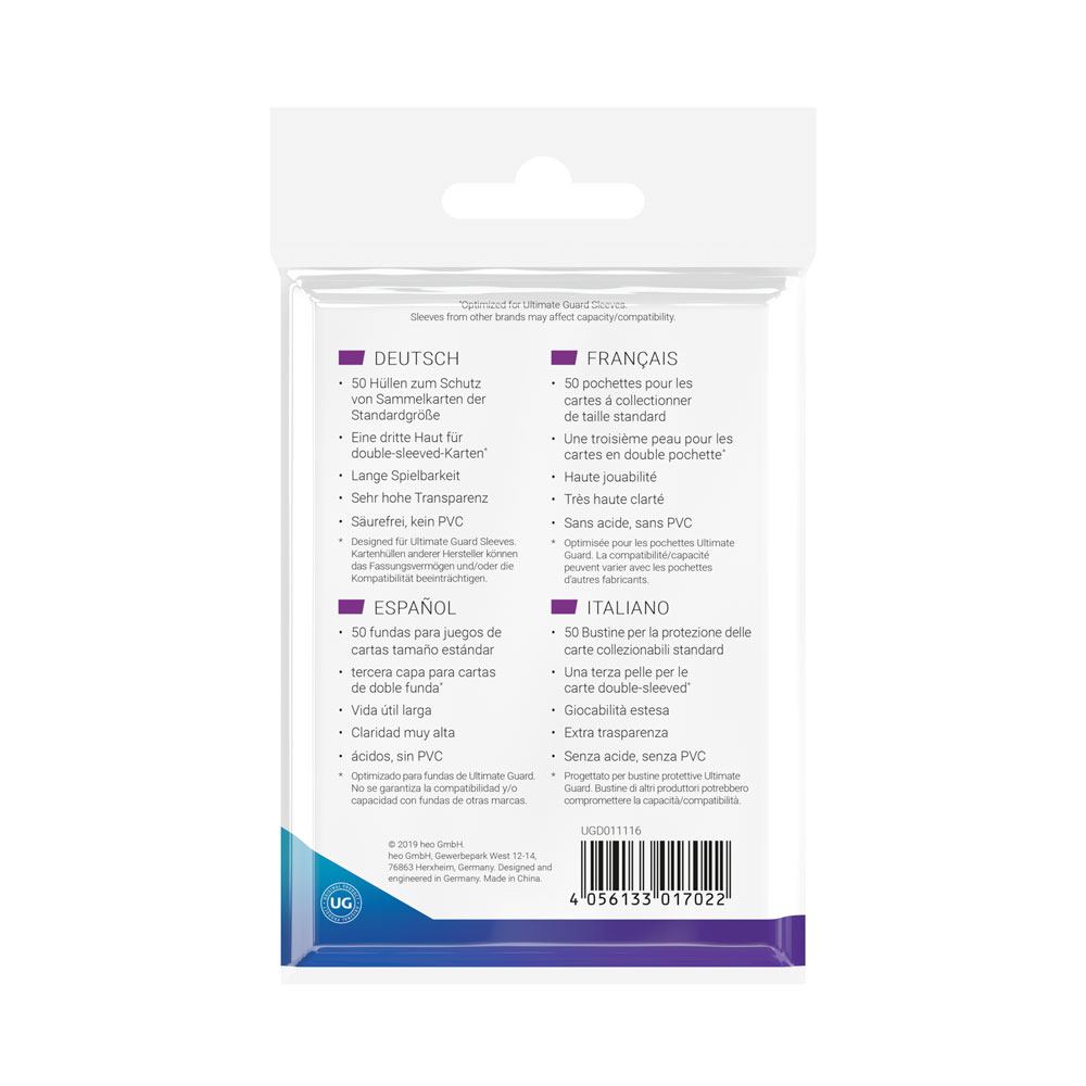 Ultimate Guard Ultimate Guard Supreme UX 3rd Skin Sleeves (50)