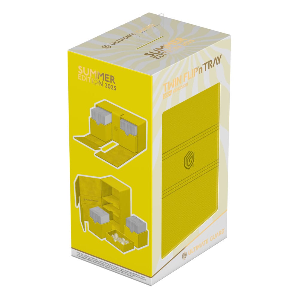 Ultimate Guard Ultimate Guard Twin Flip'n'Tray 200+ Xenoskin "Summer Edition 2025" -Dandelion