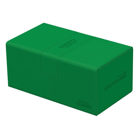Ultimate Guard Ultimate Guard Twin Flip'n'Tray 200+ Xenoskin - Green