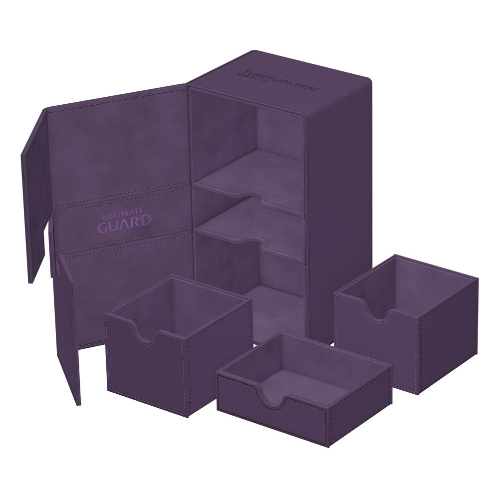 Ultimate Guard Ultimate Guard Twin Flip'n'Tray 200+ Xenoskin - Purple