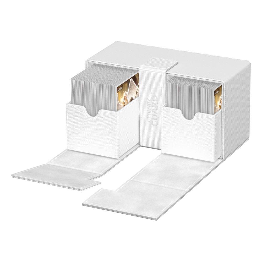 Ultimate Guard Ultimate Guard Twin Flip'n'Tray 200+ Xenoskin - White