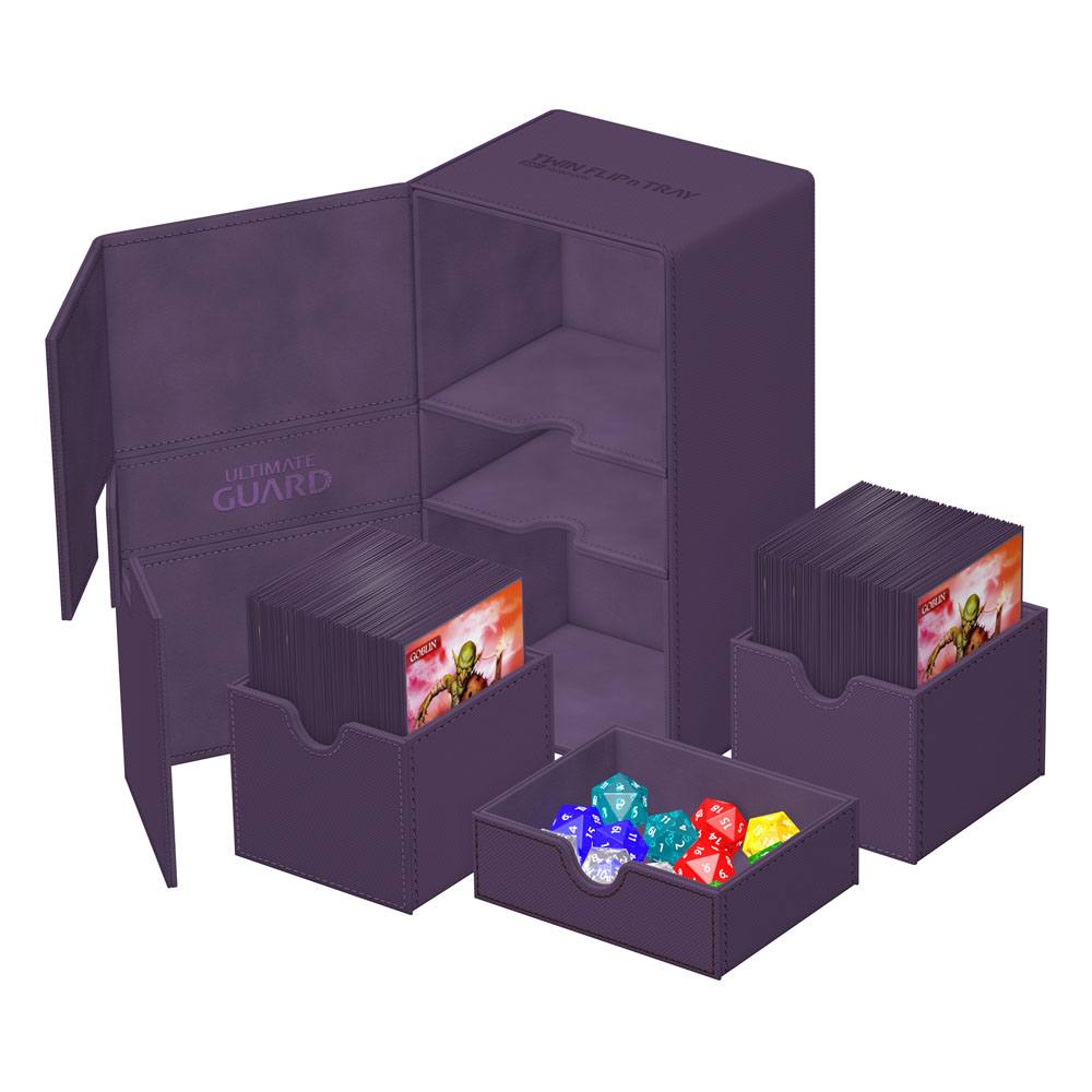 Ultimate Guard Ultimate Guard Twin Flip'n'Tray 200+ Xenoskin - Purple