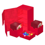 Ultimate Guard Ultimate Guard Twin Flip'n'Tray 200+ Xenoskin - Red