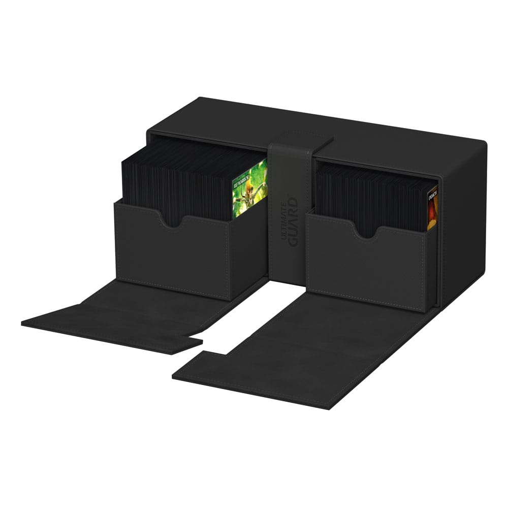 Ultimate Guard Ultimate Guard Twin Flip'n'Tray 266+ Xenoskin - Black