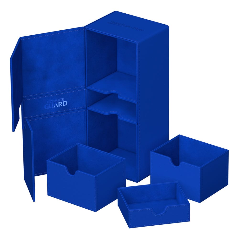 Ultimate Guard Ultimate Guard Twin Flip'n'Tray 266+ Xenoskin - Blue