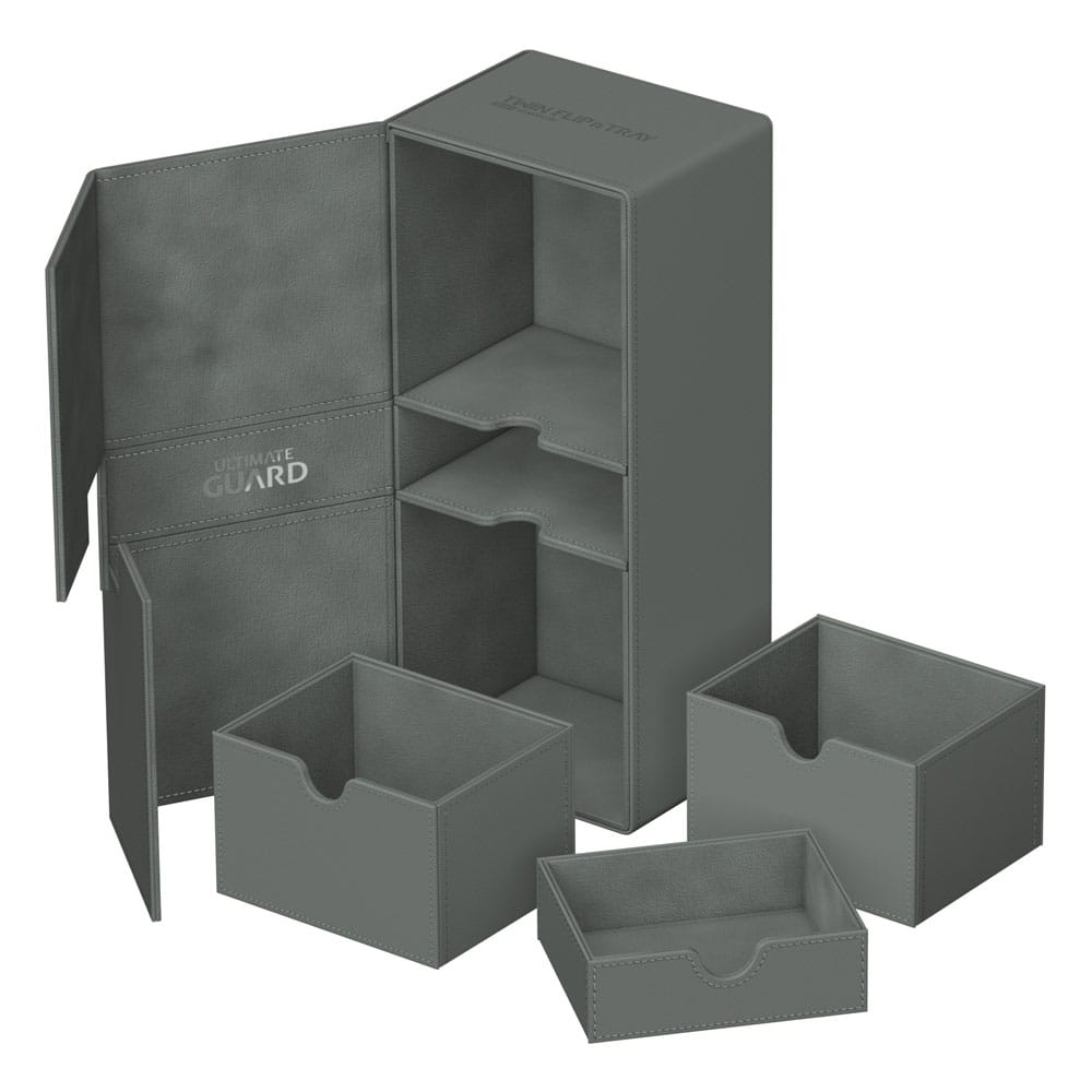 Ultimate Guard Ultimate Guard Twin Flip'n'Tray 266+ Xenoskin - Grey
