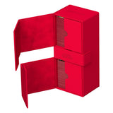 Ultimate Guard Ultimate Guard Twin Flip'n'Tray 266+ Xenoskin - Red