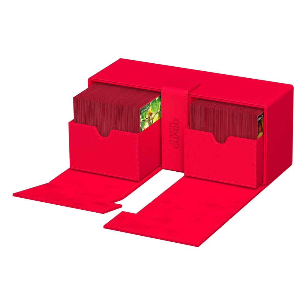 Ultimate Guard Ultimate Guard Twin Flip'n'Tray 266+ Xenoskin - Red
