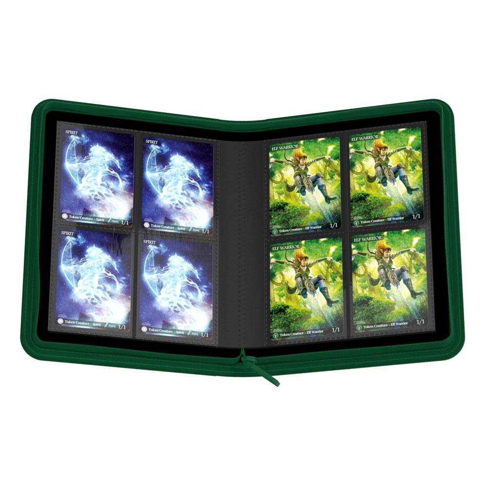 Ultimate Guard Ultimate Guard Zipfolio 160 8-Pocket Xenoskin - Green