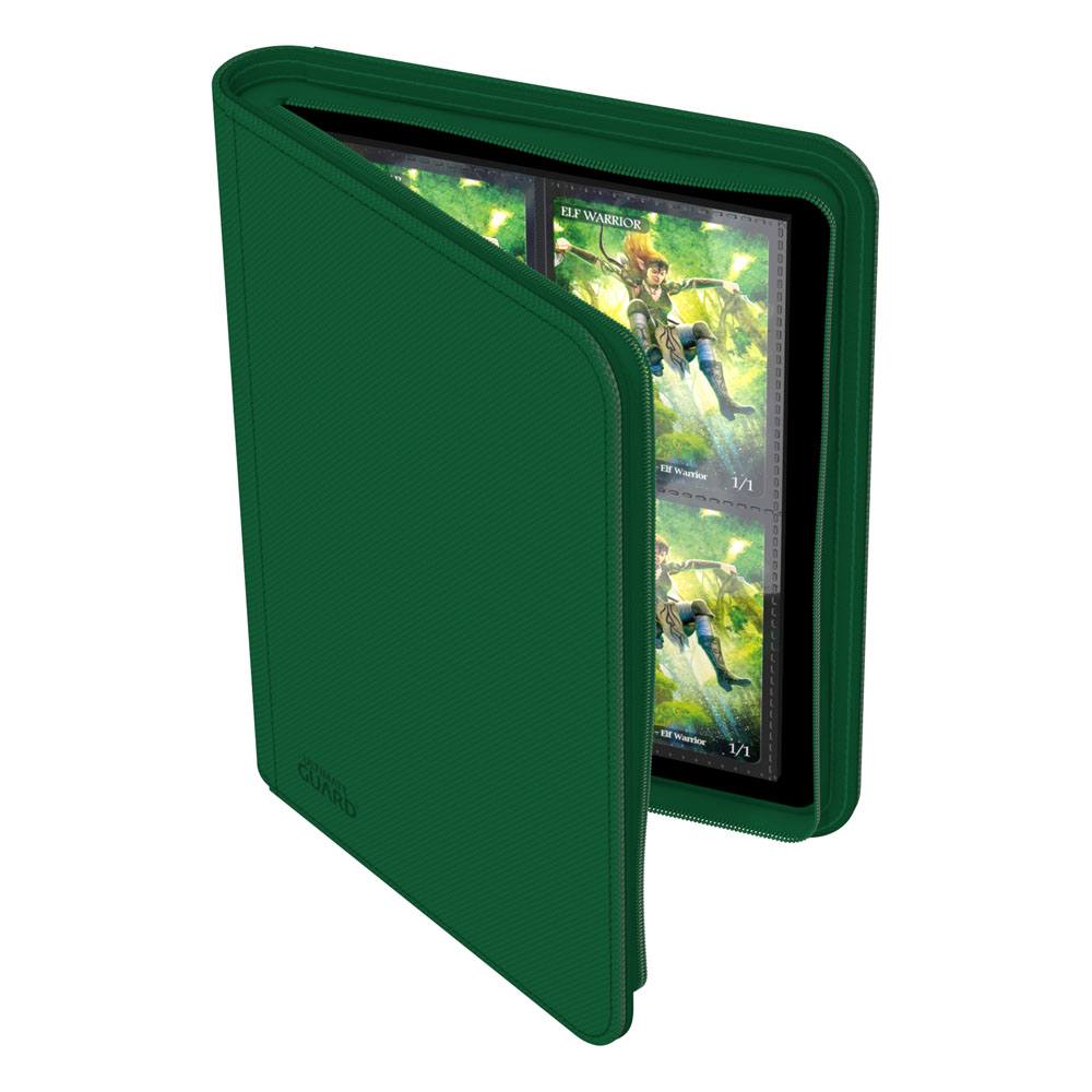 Ultimate Guard Ultimate Guard Zipfolio 160 8-Pocket Xenoskin - Green
