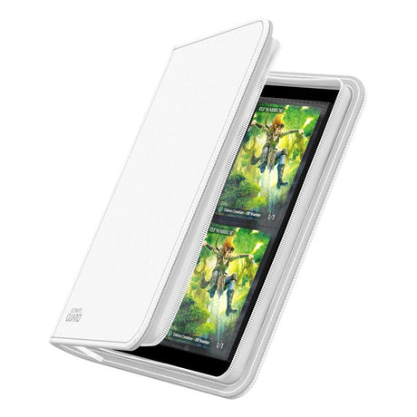 Ultimate Guard Ultimate Guard Zipfolio 160 8-Pocket Xenoskin - White