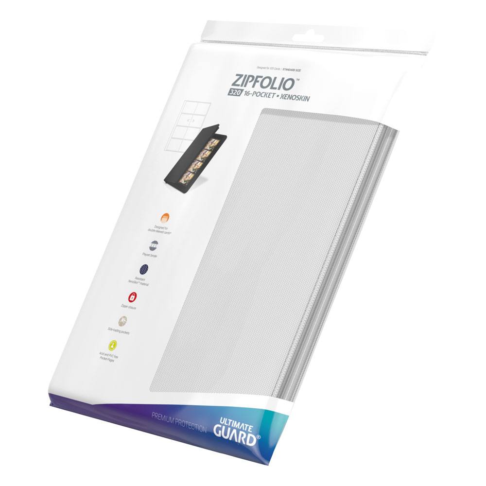 Ultimate Guard Ultimate Guard Zipfolio 320 16-Pocket Xenoskin - White