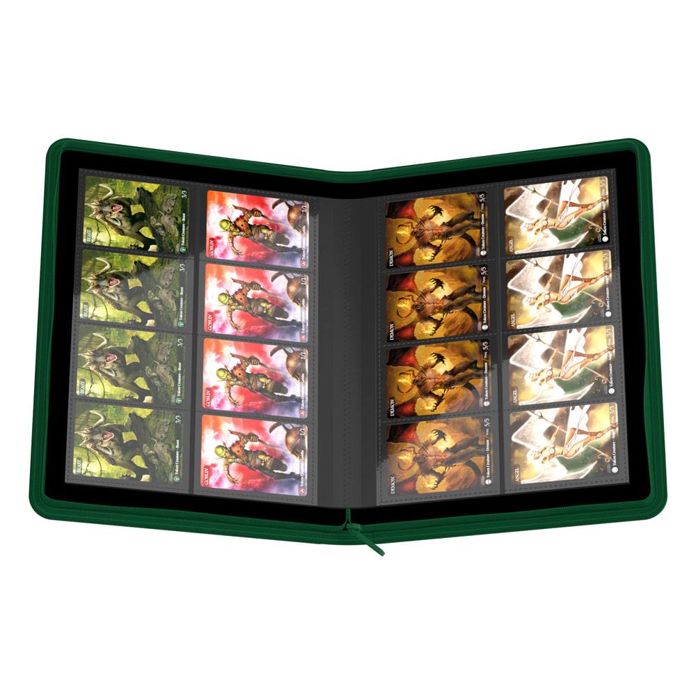 Ultimate Guard Ultimate Guard Zipfolio 320 16-Pocket Xenoskin - Green