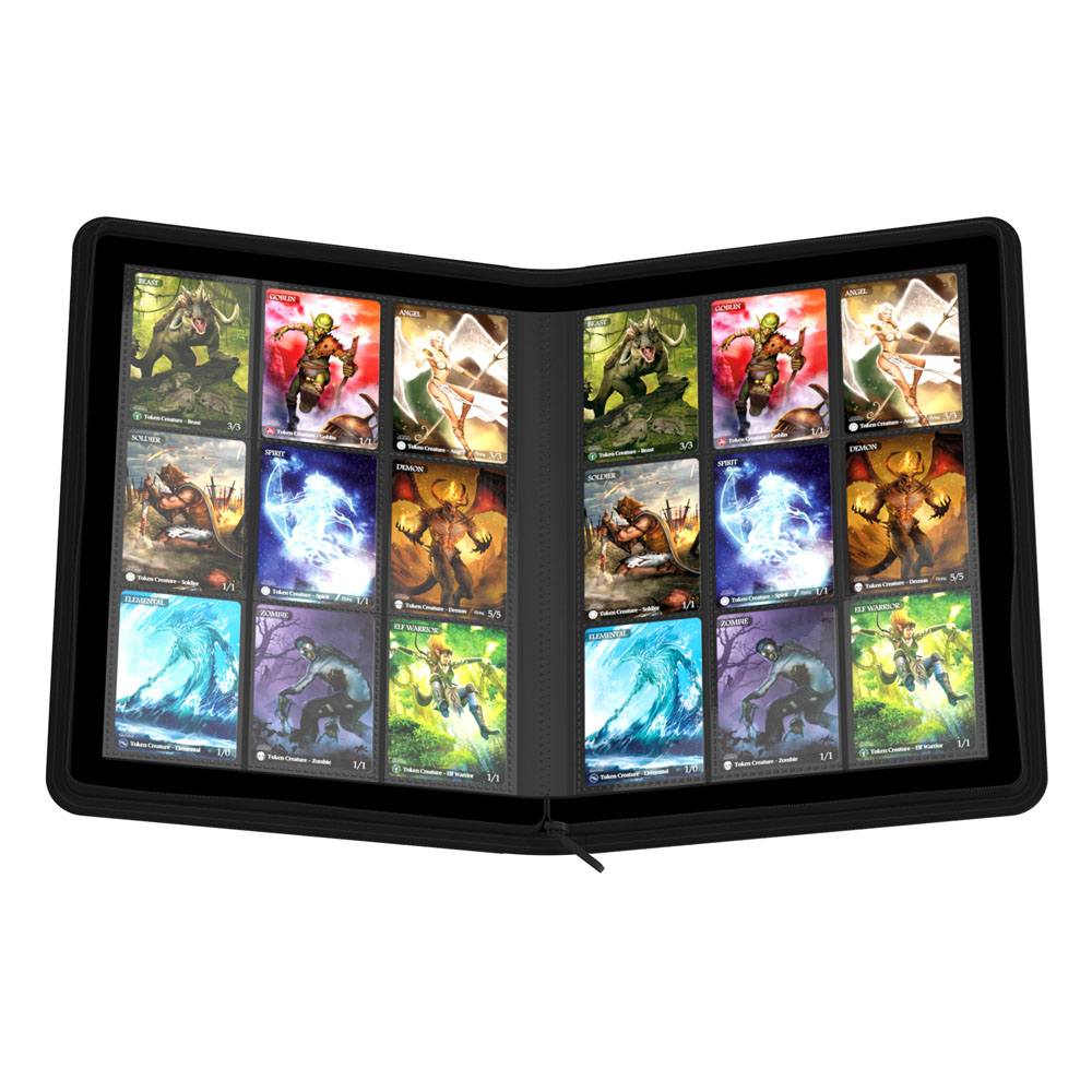 Ultimate Guard Ultimate Guard Zipfolio 360 18-Pocket Xenoskin - Black