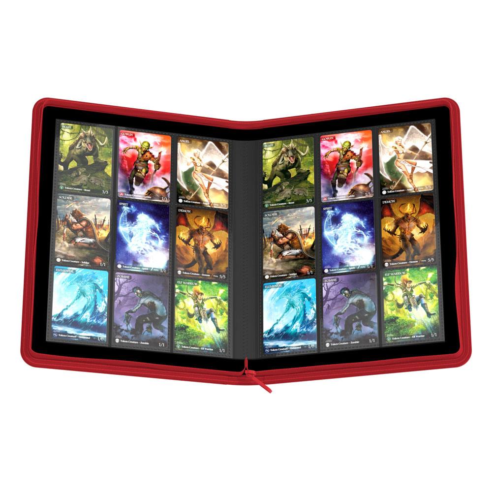 Ultimate Guard Ultimate Guard Zipfolio 360 18-Pocket Xenoskin - Red