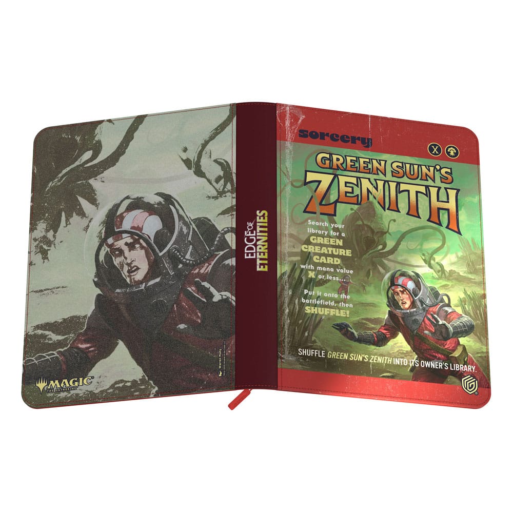 Ultimate Guard Ultimate Guard Zipfolio 360 Xenoskin Magic The Gathering "Edge of Eternities" - Green Sun’s Zenith