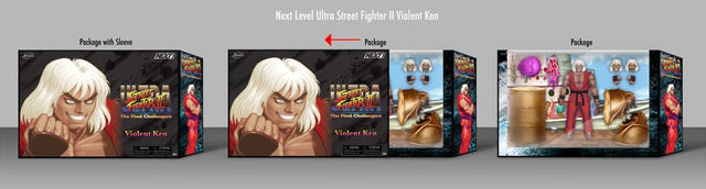 Ultra Street Fighter II: The Final Challengers Actionfigur 1/12 Violent Ken Next Level SDCC 2024 Exclusive 15 cm