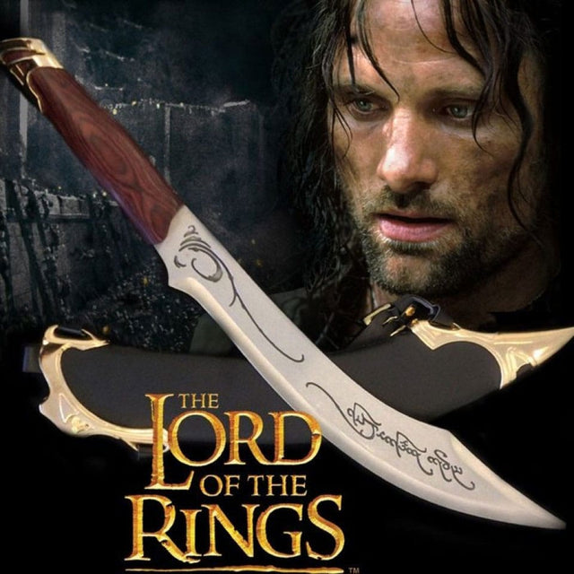 United Cutlery Herr der Ringe Aragorns Elben Dolch 1/1 Replik