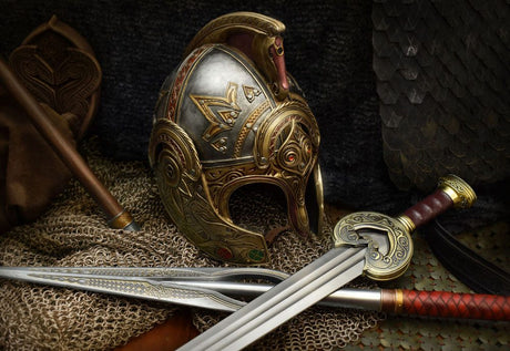 United Cutlery Herr Der Ringe Helm Von König Théoden 1/1 Replik