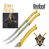 United Cutlery Herr der Ringe Legolas’ Kampfmesser 1/1 Replik