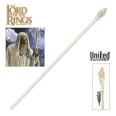 United Cutlery Herr der Ringe Stab von Gandalf dem Weißen 1/1 Replik
