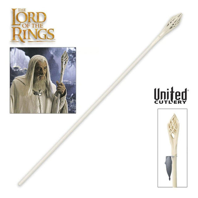 United Cutlery Herr der Ringe Stab von Gandalf dem Weißen 1/1 Replik