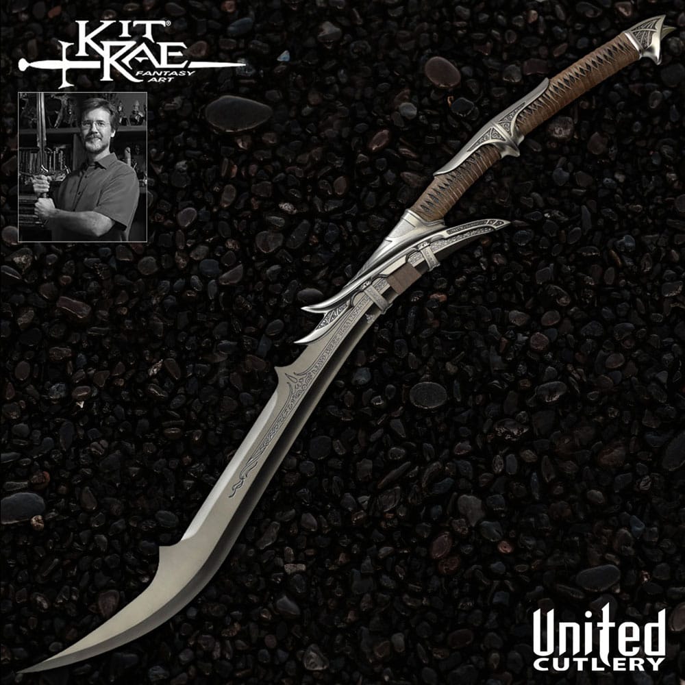 United Cutlery Kit Rae Swords of the Ancients Mithrodin Dark Edition 1/1 Schwert Replik