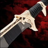 United Cutlery Swords of the Ancients Kit Rae Savathos-Mithrodin Kriegsschwert Gold Version Replik