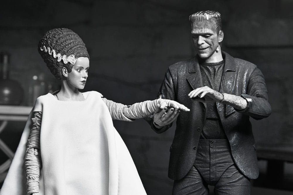 Universal Monsters Actionfigur Ultimate Frankenstein’s Monster (Bride of Frankenstein) (B&W) 18 cm
