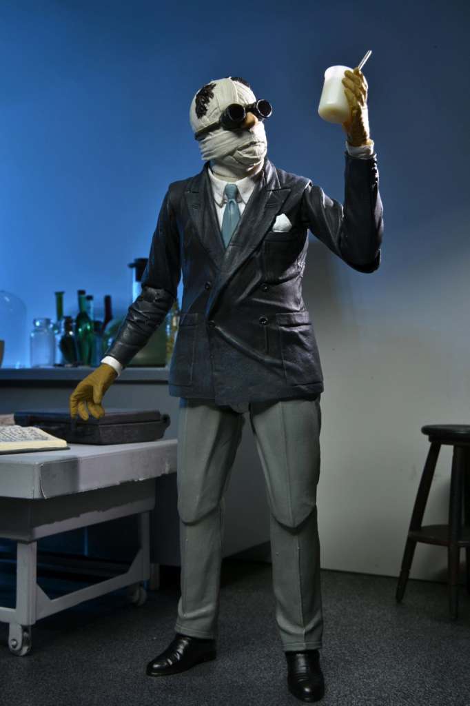 Universal Monsters - Ultimate Invisible Man 18 cm Actionfigur NECA
