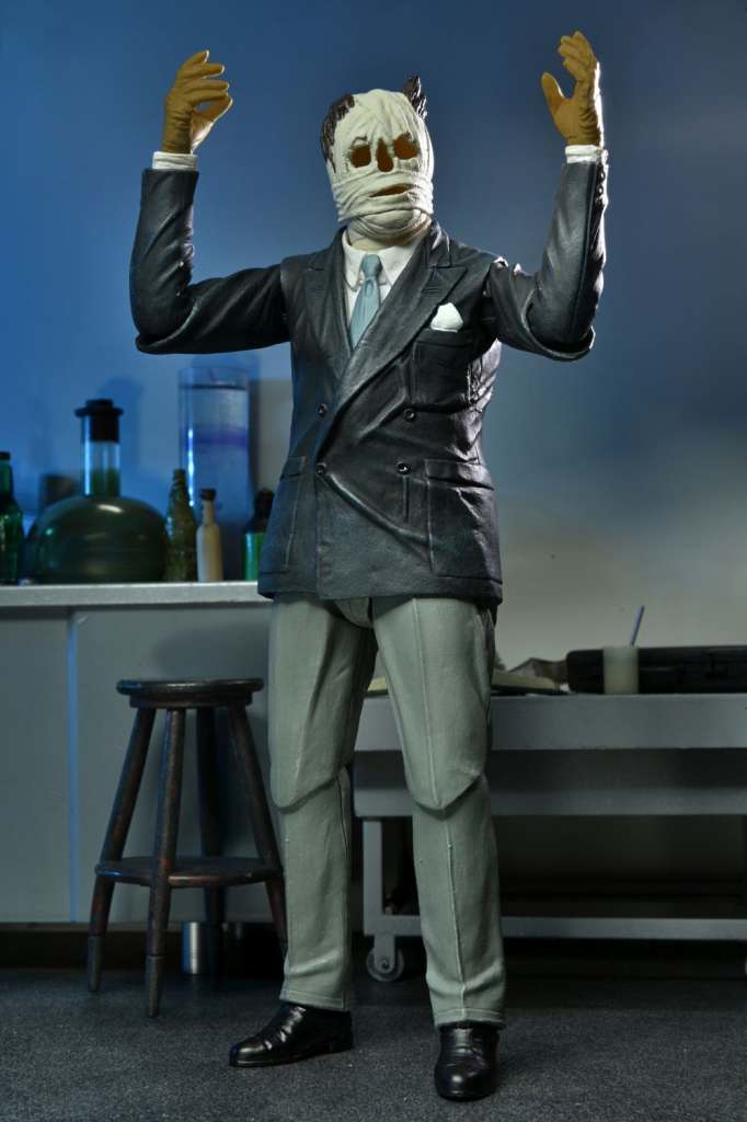Universal Monsters - Ultimate Invisible Man 18 cm Actionfigur NECA