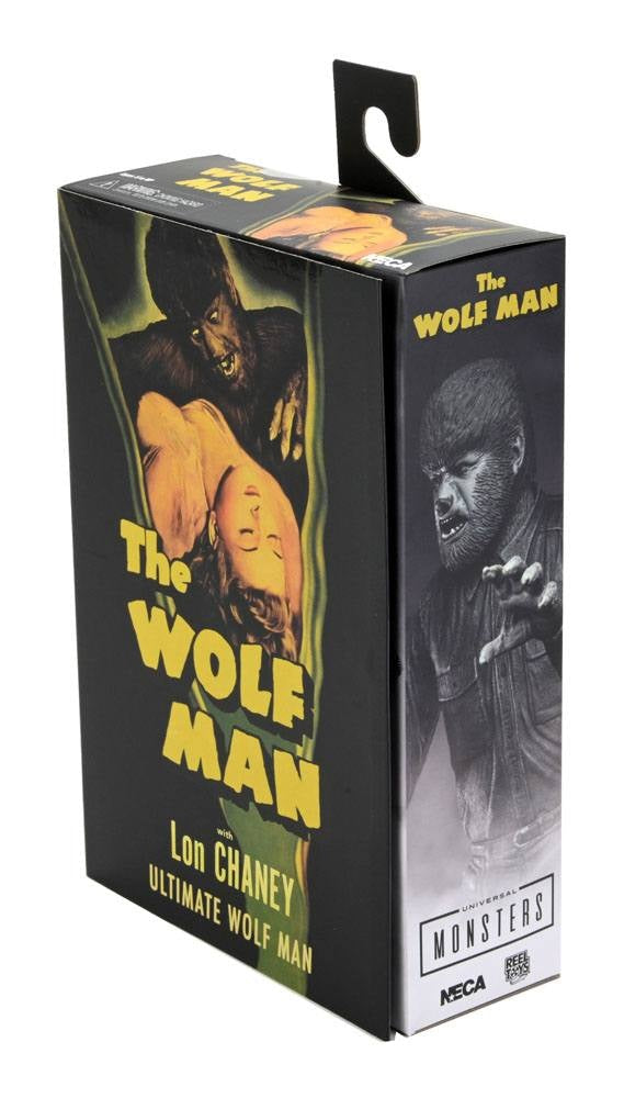 Universal Monsters Ultimate The Wolf Man (Black & White) Actionfigur