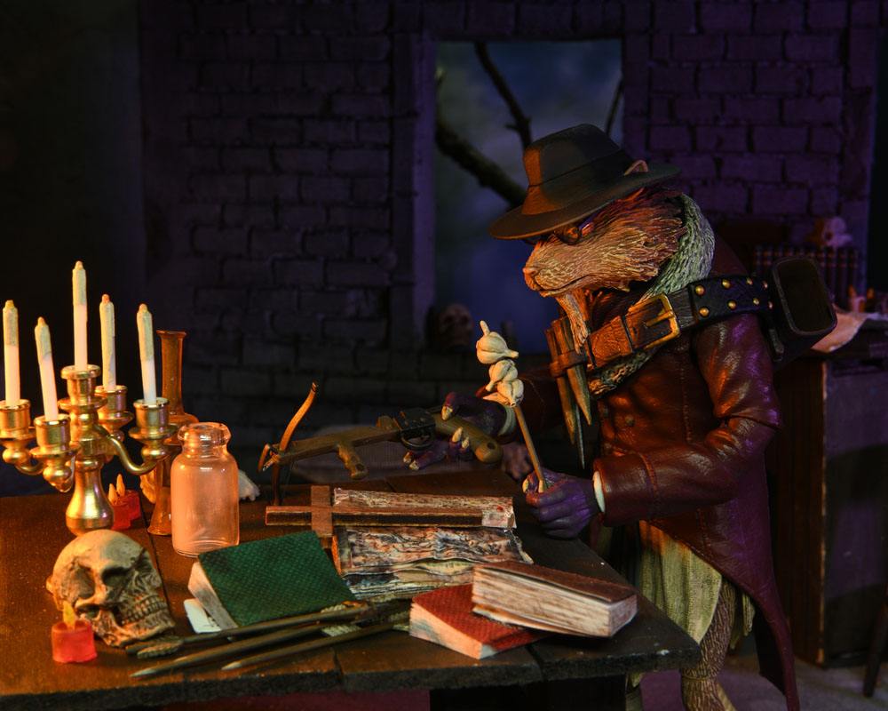 Universal Monsters x Teenage Mutant Ninja Turtles- Ultimate Splinter as Van Helsing x TMNT Actionfigur