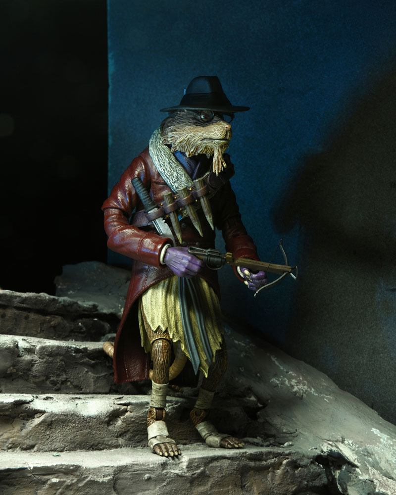 Universal Monsters x Teenage Mutant Ninja Turtles- Ultimate Splinter as Van Helsing x TMNT Actionfigur