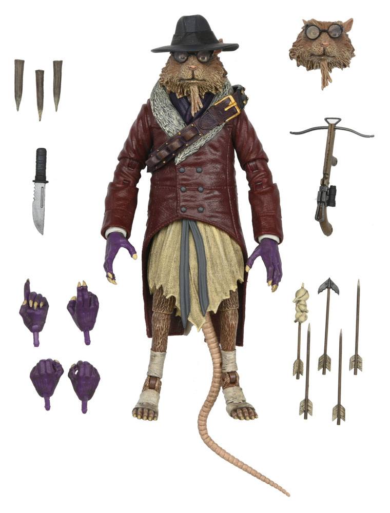 Universal Monsters x Teenage Mutant Ninja Turtles- Ultimate Splinter as Van Helsing x TMNT Actionfigur