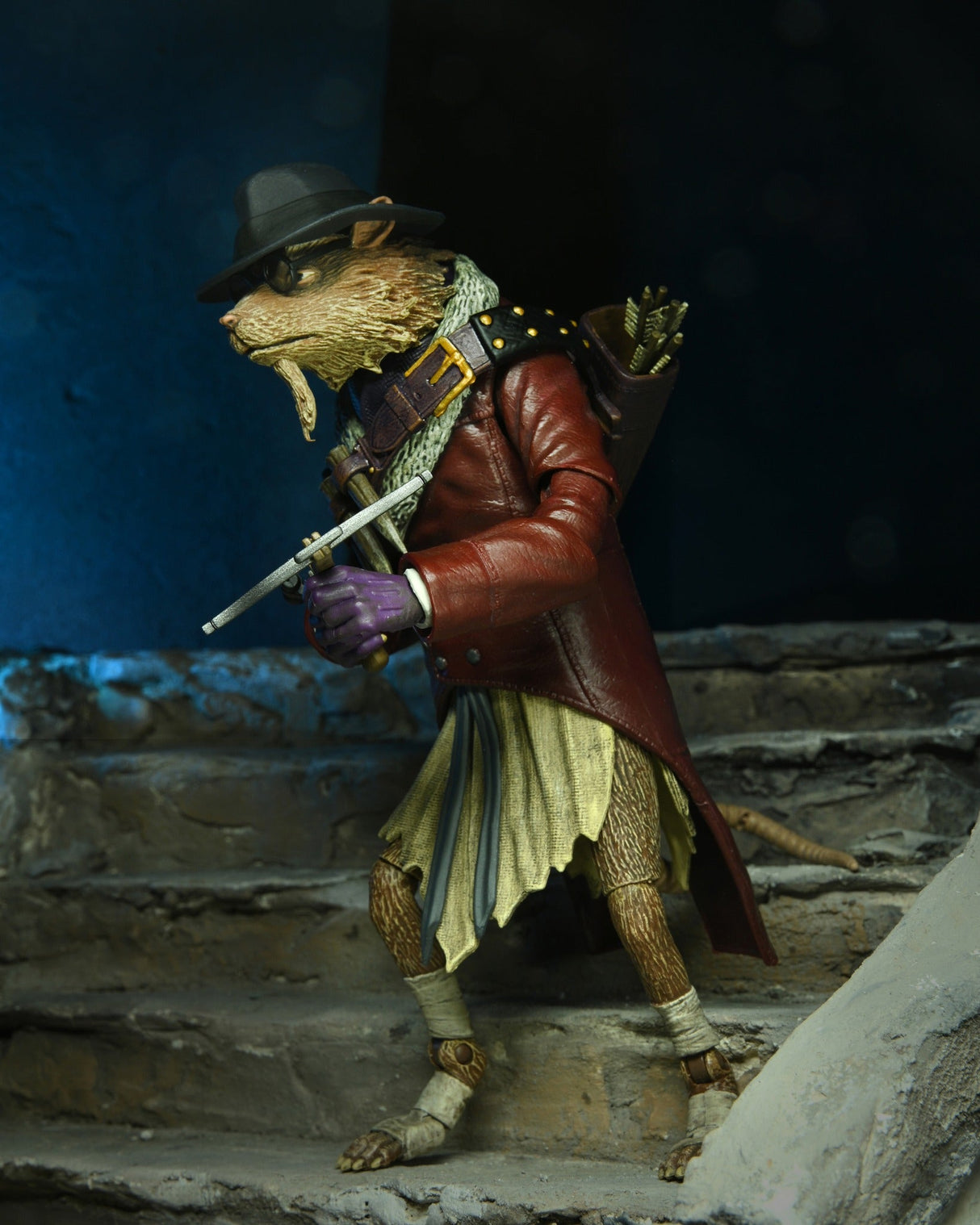 Universal Monsters x Teenage Mutant Ninja Turtles- Ultimate Splinter as Van Helsing x TMNT Actionfigur