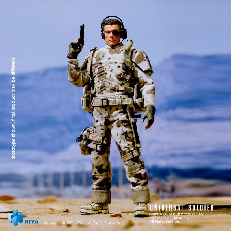 Universal Soldier Exquisite Super Series Actionfigur 1/12 Luc Deveraux 16 cm von HIya 5