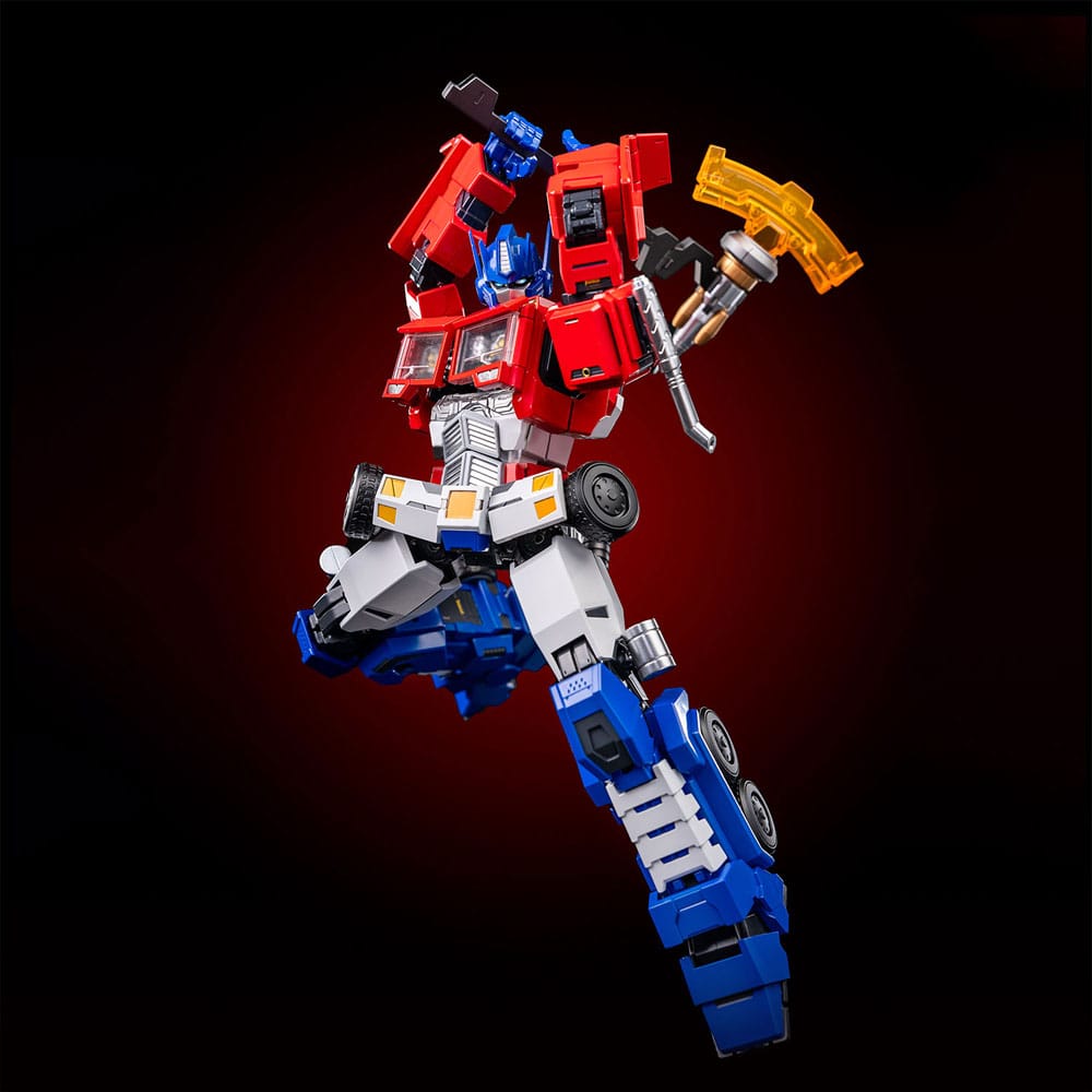 Unix Square Transformers Optimus Prime Combot Diecast Actionfigur
