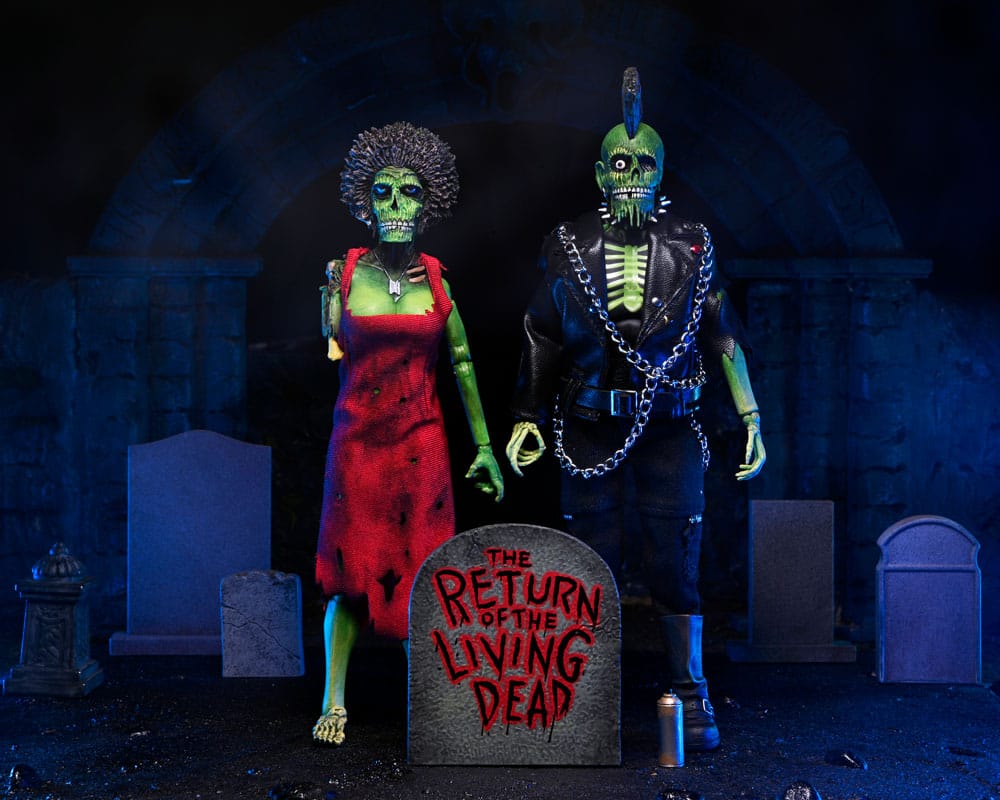 Verdammt die Zombies kommen Clothed Actionfiguren 2er-Pack Trash & Suicide 20 cm