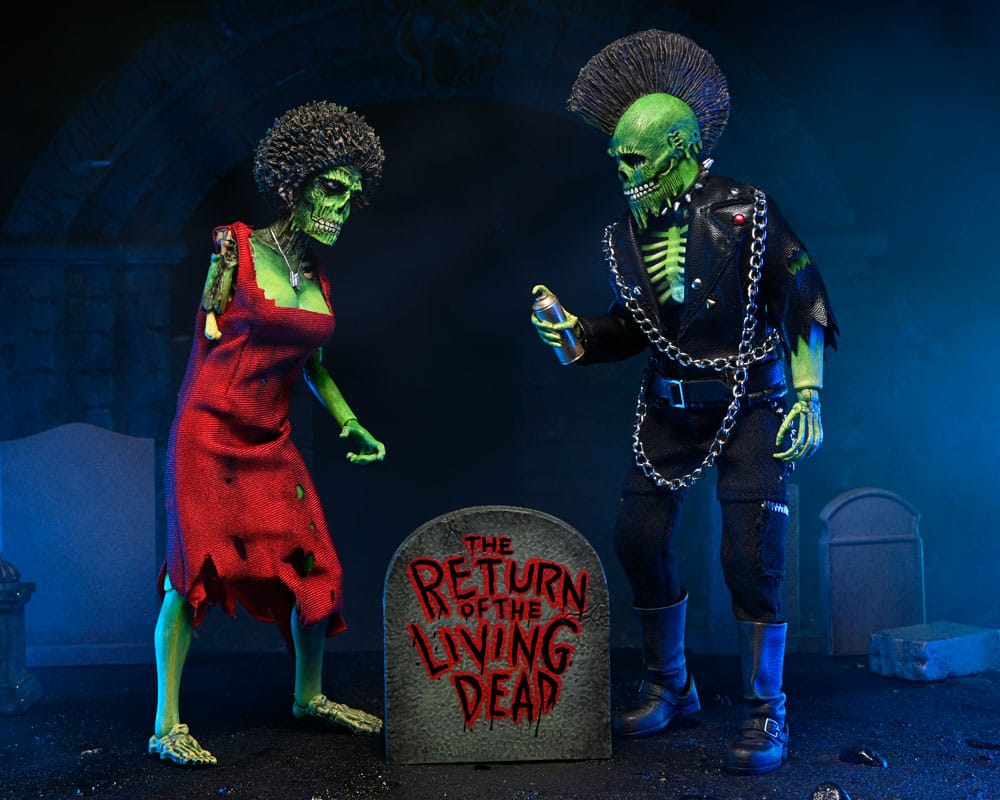 Verdammt die Zombies kommen Clothed Actionfiguren 2er-Pack Trash & Suicide 20 cm