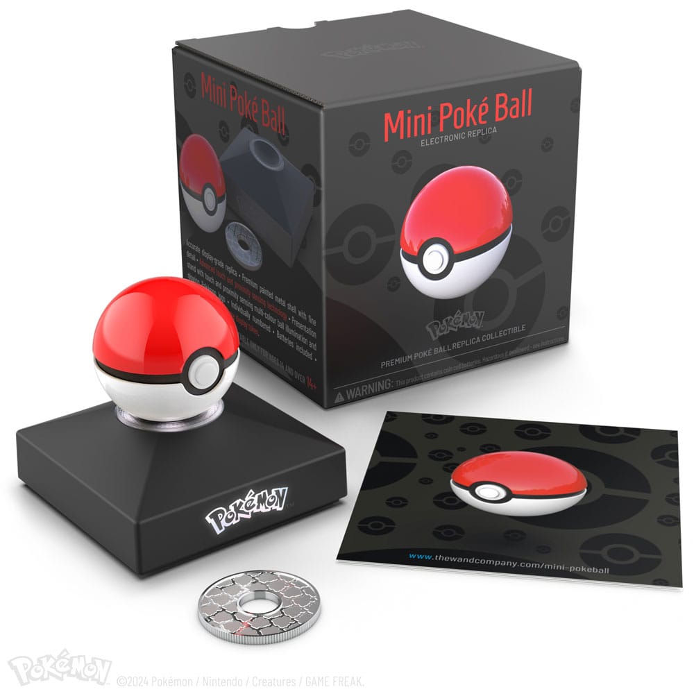 Wand Company Pokémon Mini Poké Ball Diecast Replik