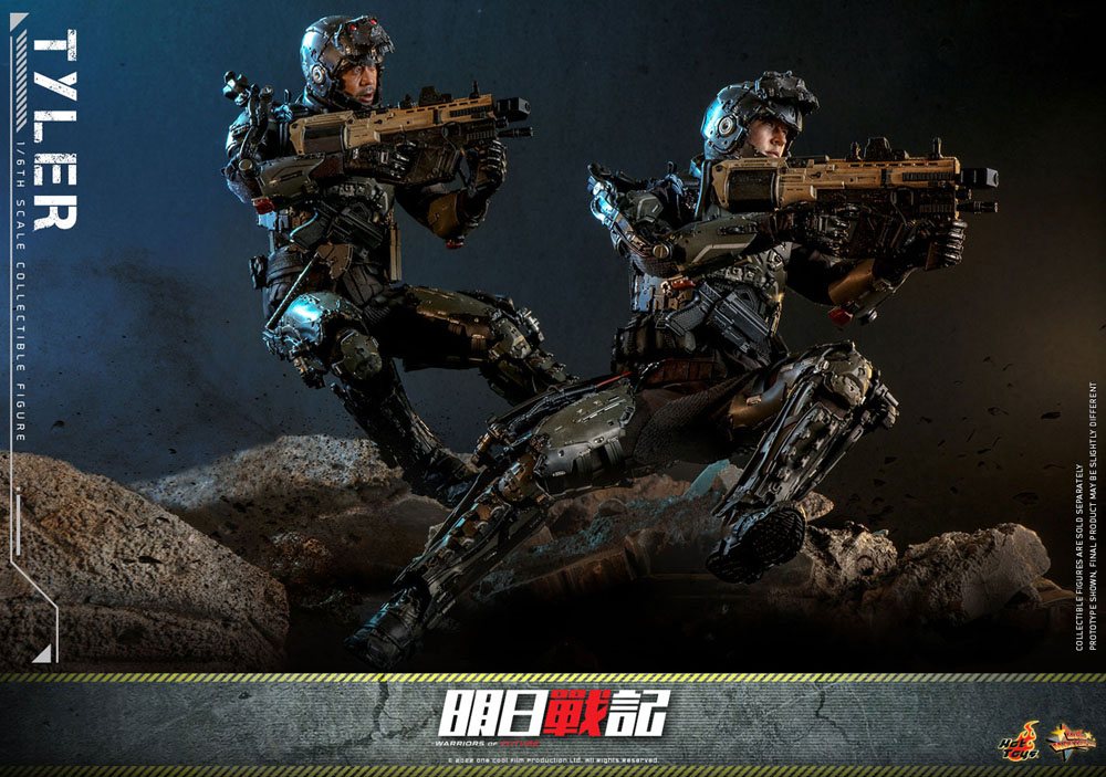 Warriors of Future Movie Masterpiece Actionfigur 1/6 Tyler 31 cm Hot Toys