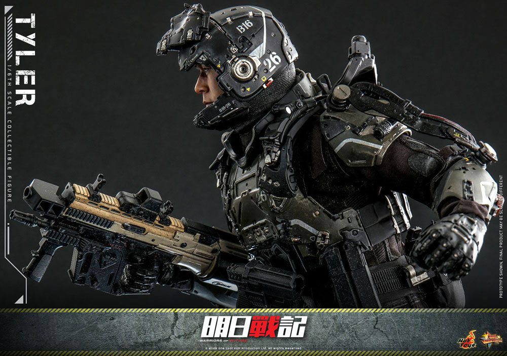 Warriors of Future Movie Masterpiece Actionfigur 1/6 Tyler 31 cm Hot Toys