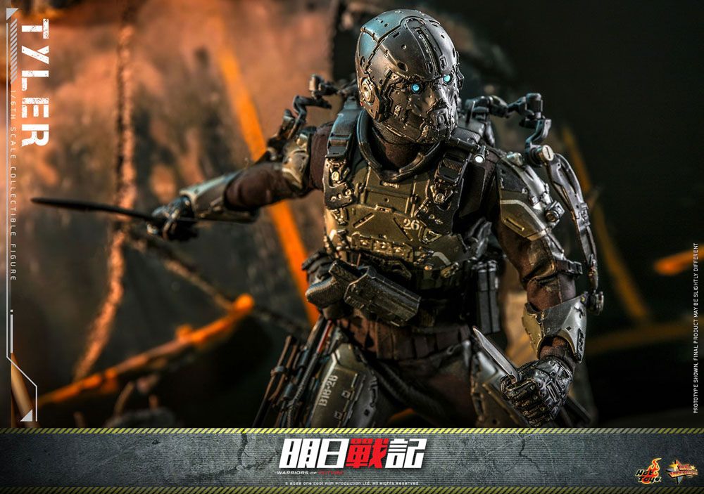 Warriors of Future Movie Masterpiece Actionfigur 1/6 Tyler 31 cm Hot Toys