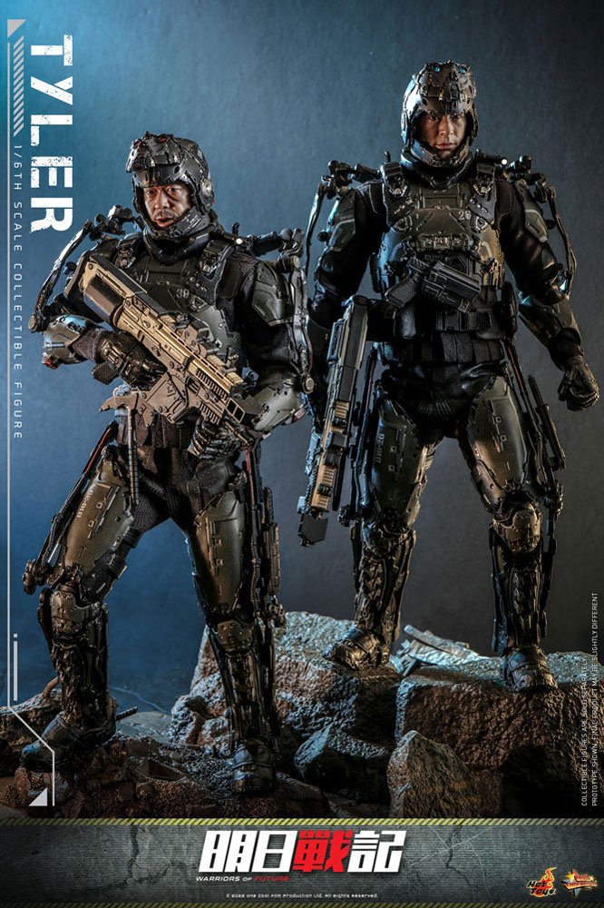 Warriors of Future Movie Masterpiece Actionfigur 1/6 Tyler 31 cm Hot Toys