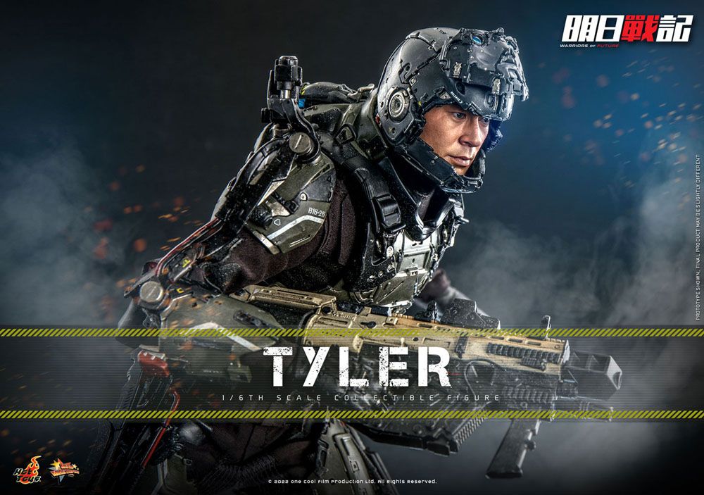 Warriors of Future Movie Masterpiece Actionfigur 1/6 Tyler 31 cm Hot Toys