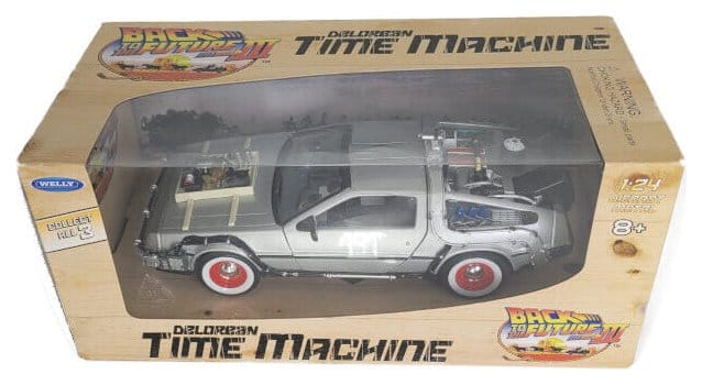 Welly Zurueck in die Zukunft III 81er DeLorean LK Coupe 1/24 Diecast Modell