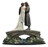 Weta Workshop Der Herr der Ringe Aragorn & Arwen Mini Statue