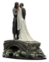 Weta Workshop Der Herr der Ringe Aragorn & Arwen Mini Statue