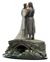 Weta Workshop Der Herr der Ringe Aragorn & Arwen Mini Statue